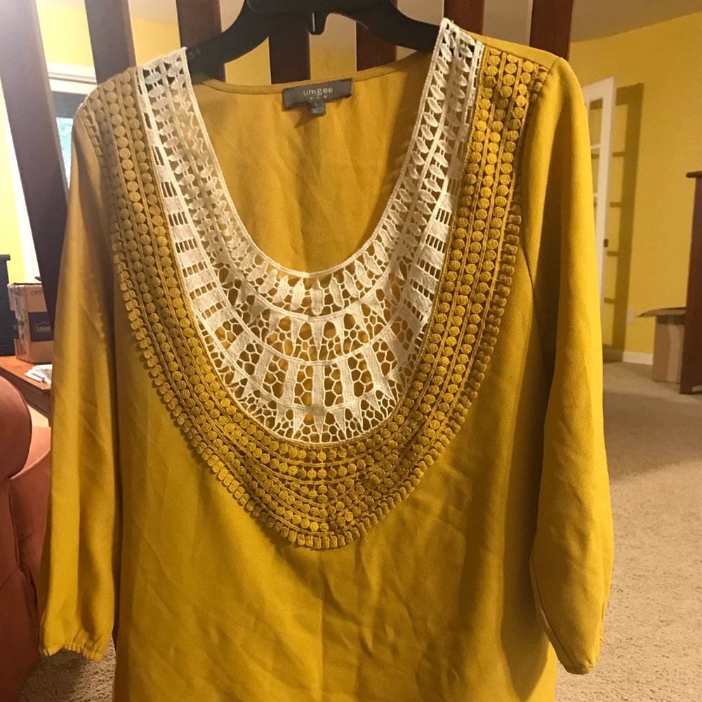 Yellow tunic